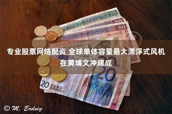 专业股票网络配资 全球单体容量最大漂浮式风机在黄埔文冲建成