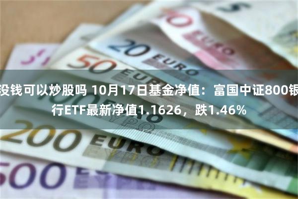 没钱可以炒股吗 10月17日基金净值：富国中证800银行ETF最新净值1.1626，跌1.46%