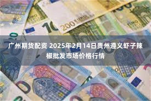 广州期货配资 2025年2月14日贵州遵义虾子辣椒批发市场价格行情